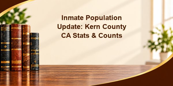 Inmate Population Update: Kern County CA Stats & Counts